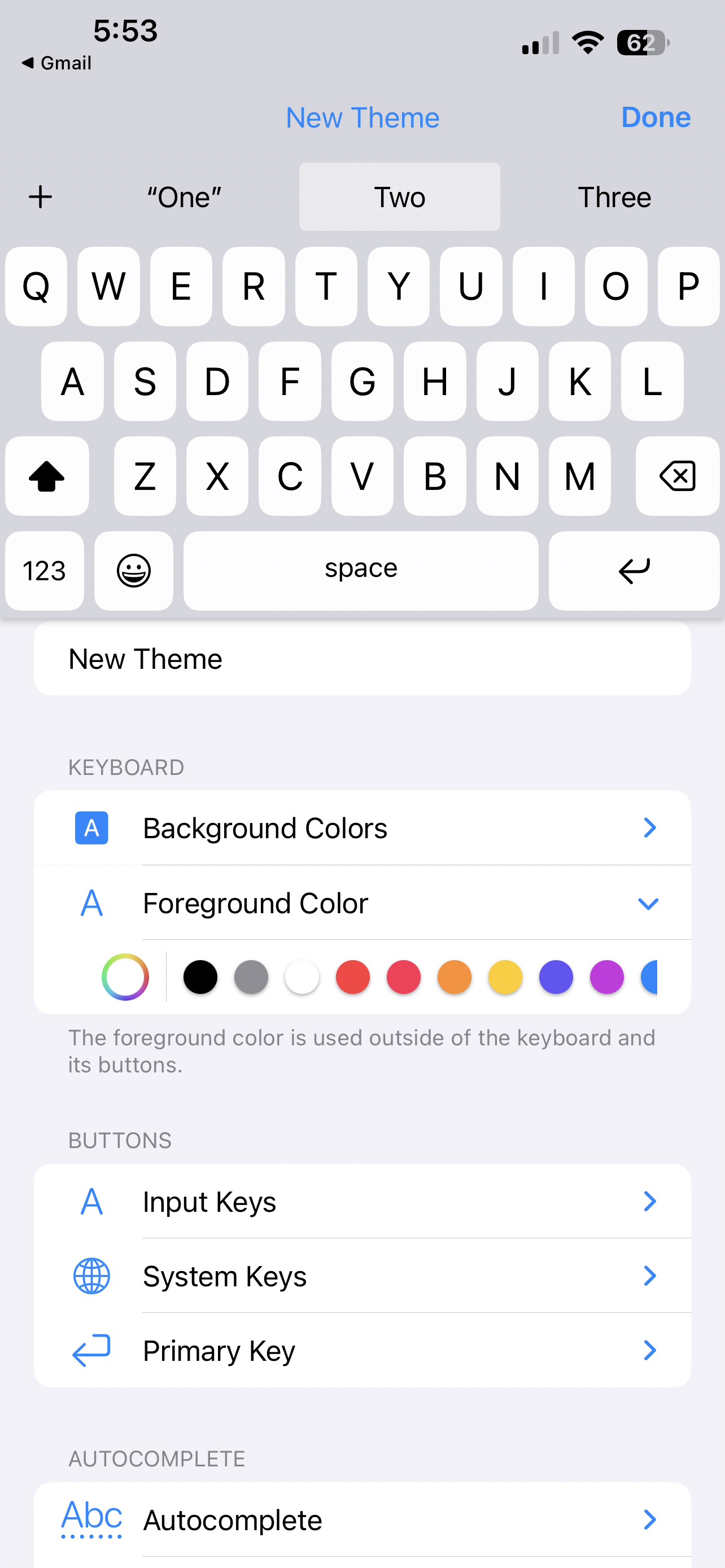 Theme Editor